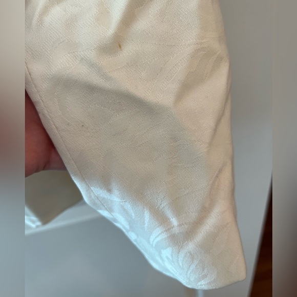 Escada Women's Jacket Size:34 In Cream Yellow - Picture 5 of 16